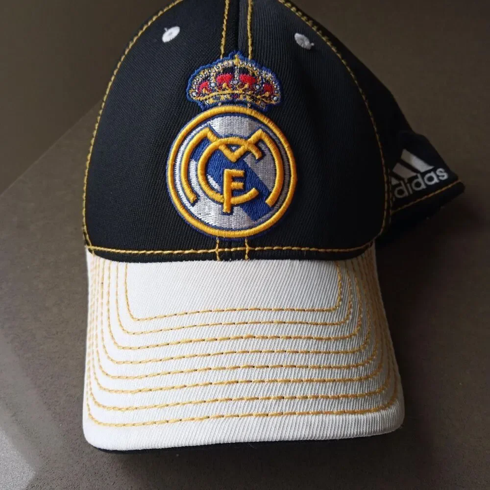 Adidas Real Madrid Navy Blue & White S/M Cap Hat